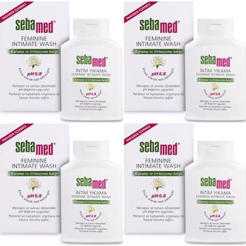 Sebamed İntim Likit Menapoz 4x200 ml Genital Bölge Temizleyici