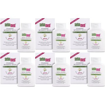 Sebamed İntim Likit Menapoz 6x200 ml Genital Bölge Temizleyici
