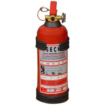 Seçkin 1 kg Kuru Kimyevi Tozlu Yangın Söndürme Tüpü