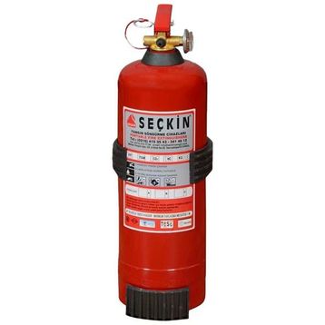 Seçkin 2 kg Kuru Kimyevi Tozlu Yangın Söndürme Tüpü