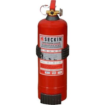 Seçkin 2 kg Kuru Kimyevi Tozlu Yangın Söndürme Tüpü