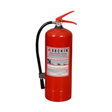 Seçkin 6 kg Kuru Kimyevi Tozlu Yangın Söndürme Tüpü
