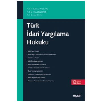 Seçkin Yayınları Türk İdari Yargılama Hukuku Kitabı