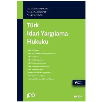 Seçkin Yayınları Türk İdari Yargılama Hukuku Kitabı