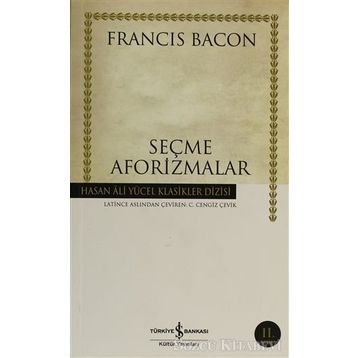 SEÇME AFORIZMALAR (CILTSIZ) - FRANCIS BACON