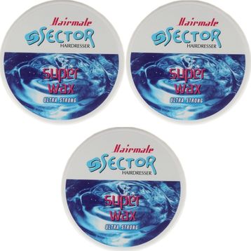Sector 3x150 ml Mavi Ultra Strong Süper Wax