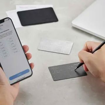 SecuX Xseed Çelik Levha Kripto Şifre Koruma Ürünü