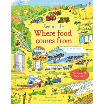 See Inside Where Food Comes From-Usborne Publishing