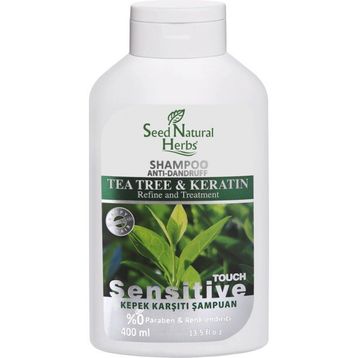 Seed Natural Herbs Tea Tree 400 ml Keratin Şampuanı
