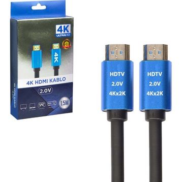 Seenergy 1.5 m Se-015m4k Gold 2.0v 2k 4k Hdtv Hdmı Kablo