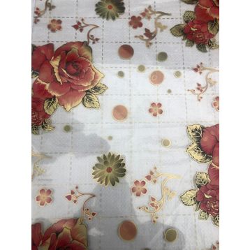 Şefaf 70 cm X 110 cm 1.8 mm Pvc Desenli Koruyucu Masa Örtüsü