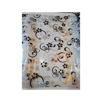 Şefaf 70 cm X 120 cm 1.8 mm Pvc Desenli Koruyucu Masa Örtüsü