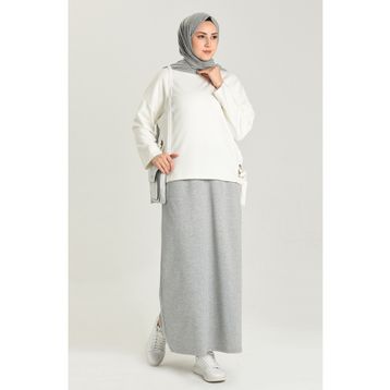 Sefamerve 0152-01 Gri Cepli Spor Etek
