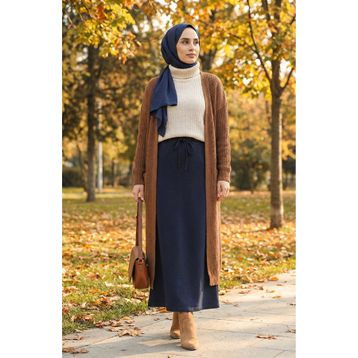 Sefamerve 0152-05 Cepli Spor Lacivert Etek