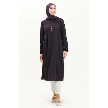 Sefamerve 2727-08 Mor Kadın Tunik