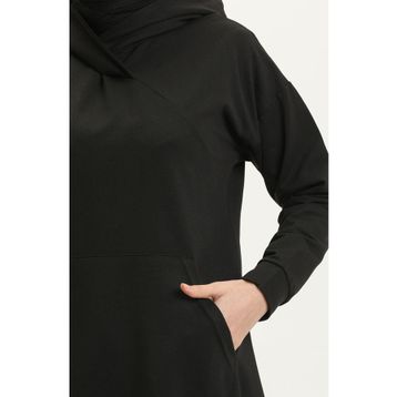 Sefamerve 3032-01 Siyah Kadın Tunik