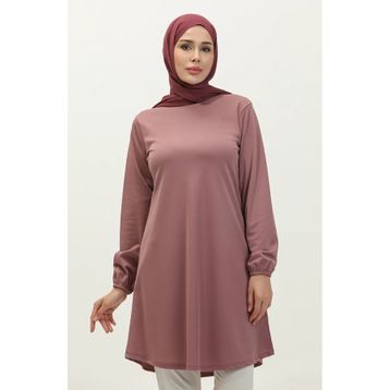 Sefamerve 8663-04 Gül Kurusu Kadın Tunik