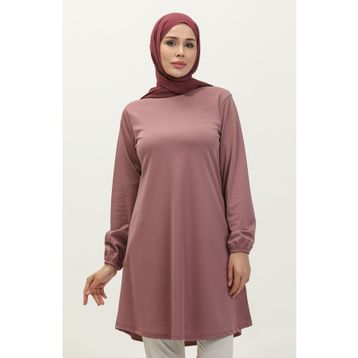 Sefamerve 8663-04 Gül Kurusu Kadın Tunik