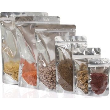 Şeffaf 20x30 cm Metalize Kilitli Doypack