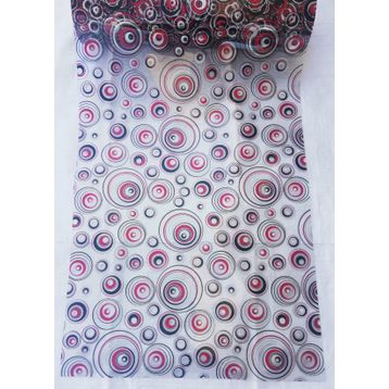 Şeffaf Desenli 80 cm X 120 cm 1.7 mm Kalın Pvc Kaymaz Masa Örtüsü