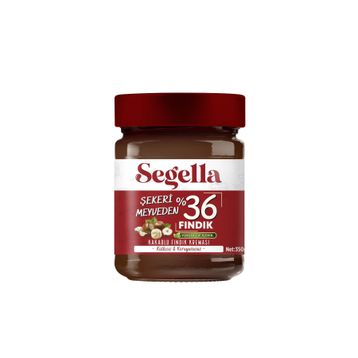 Segella Şekeri Meyveden %36 350 gr Kakaolu Fındık Kreması
