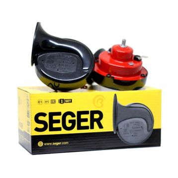 Seger 12 V 118 DB ( Tek Fişli ) 2'li Paket Dadat Salyangoz Korna