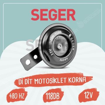 Seger M25 Didit Motosiklet 12v 480 Hz 118 dB Korna