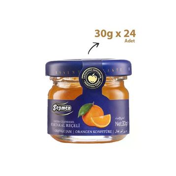 Seğmen 24x30 gr Kavanoz Portakal Reçeli