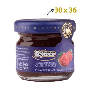 Seğmen 36x30 gr Kavanoz Çilek Reçeli