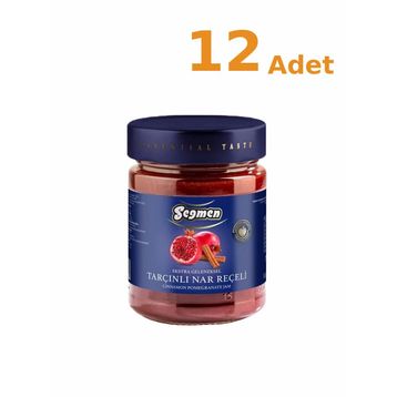 Seğmen 370 gr Tarçınlı Nar Reçeli (12 adet)