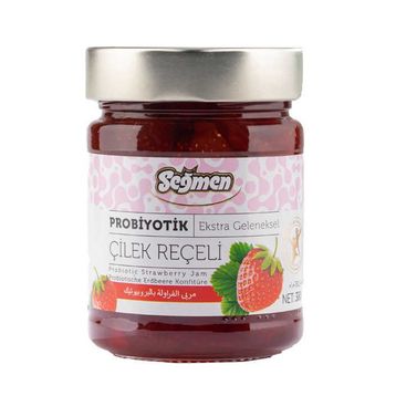 Seğmen 380 gr Probiyotik Çilek Reçeli