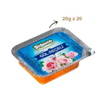 Seğmen Piknik 20x20 gr Gül Reçeli