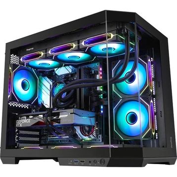 Segotep Lumi 3T ARGB Fanlı Siyah 750 W Micro ATX Gaming Bilgisayar Kasası