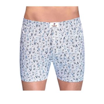 Seher Yıldızı Erkek 6'lı Desenli Pamuklu Boxer Don