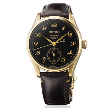 Seiko HCC006J Siyah Urushi Lake Kadran Erkek Kol Saati