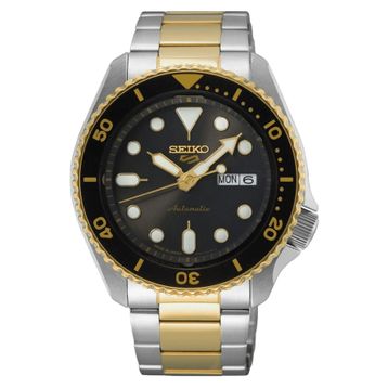 Seiko SRPK22J Gümüş Gold Erkek Kol Saati