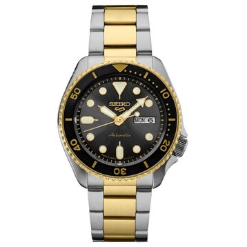 Seiko SRPK22J Gümüş Gold Erkek Kol Saati