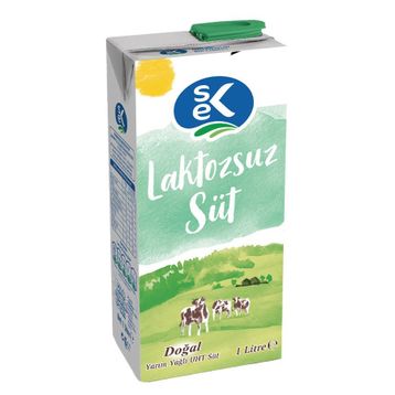 Sek 1 lt Laktozsuz Pastörize Süt