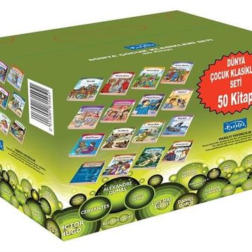 ŞEKER KITAPLAR EVI ÇOCUK KLASIKLERI 50 KİTAPLIK SET - KOLEKTIF