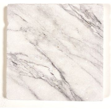 Şeker Portakalım Tekli 10x10 cm Beyaz Dekoratif Figürlü Doğal Taş Gider Kapağı Banyo Süsü
