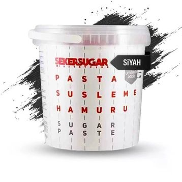 Şeker & Sugar 1 kg Siyah Şeker Hamuru