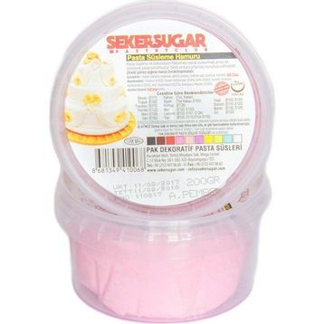 Şeker & Sugar Bebe Pembe 200 gr Şeker Hamuru