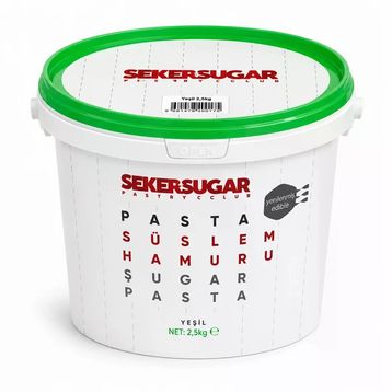 Şeker & Sugar Yeşil 2.5 kg Şeker Hamuru