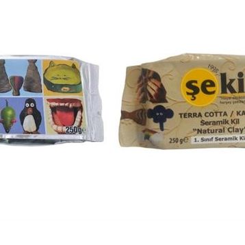 Şekil 250 gr Beyaz Seramik Hamuru