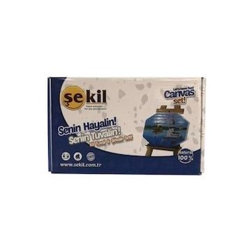 Şekil KLTVL Kil Tuval ve Şövale Seti