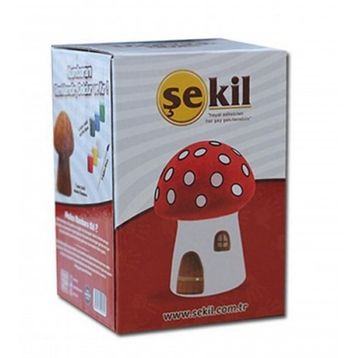 Şekil Mantar Kumbara Boyama Seti
