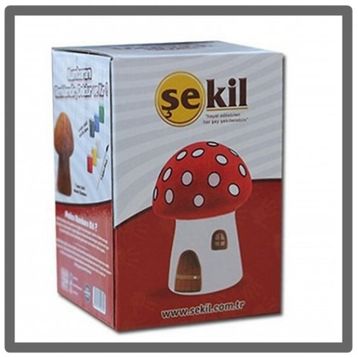 Şekil Mantar Kumbara Boyama Seti