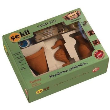 Şekil Seramik Yapım Sanat Seti