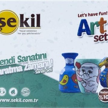 Şekil Seramik Yapım Sanat Seti