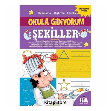 Şekiller-Okula Gidiyorum-Kolektif